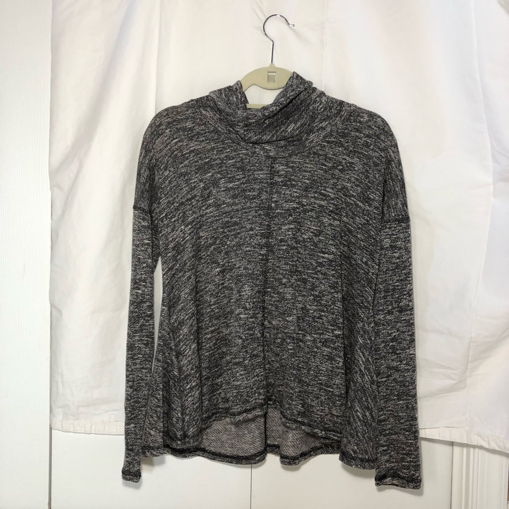 Dark Gray Cowl/Turtle Neck Sweater